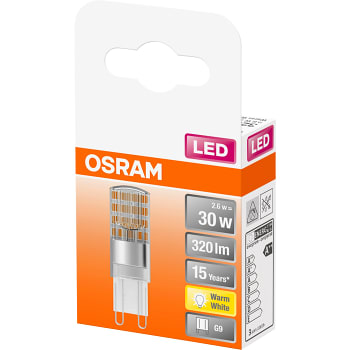 LED Base Pin 30 G9 Glas 1-p Osram