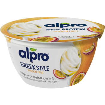 Sojayoghurt Greek Style Passionsfrukt 150g Alpro