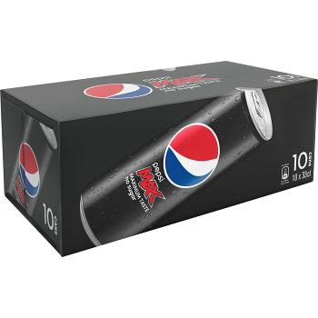 Läsk Pepsi Max 33cl 10p Pepsi
