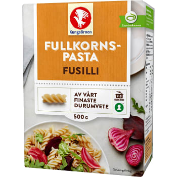 Fusilli Fullkorn 500g Kungsörnen