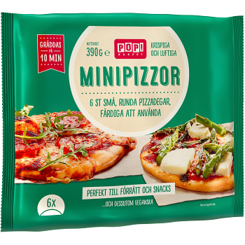 Minipizza 6-p Pop! Bakery