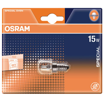Ugnslampa E14 15W Osram