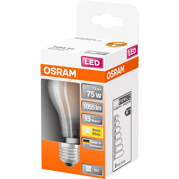 LED CL A Normal E27 75W Matt Osram