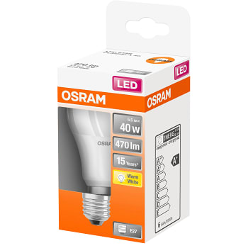 LED SMD CLA 40W Normal E27 Matt 1-p Osram