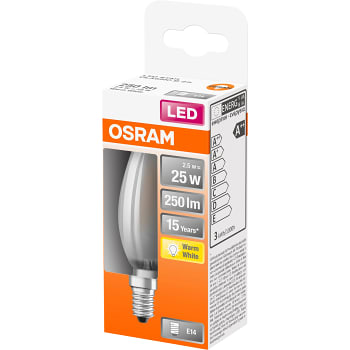 LED CL B 25 Kron E14 Matt Osram