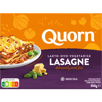 Vegetarisk lasagne Fryst 350g Quorn