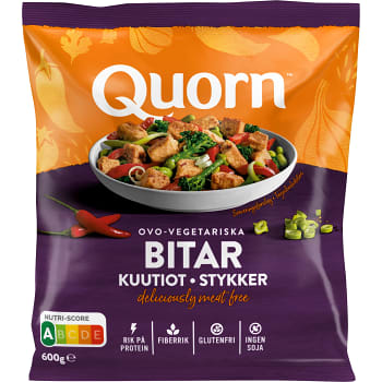 Vegetariska bitar Fryst 600g Quorn