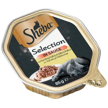 Kattmat Kyckling & kalkon 85g Sheba