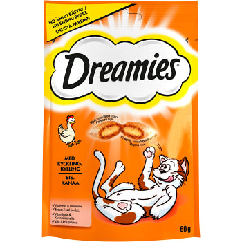 Kattgodis Kyckling 60g Dreamies