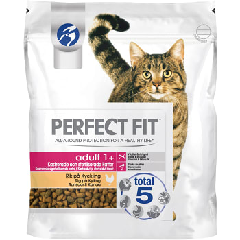 Kattmat Kyckling Torr 750g Perfect Fit