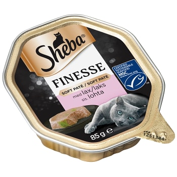 Kattmat Lax mousse 85g Sheba