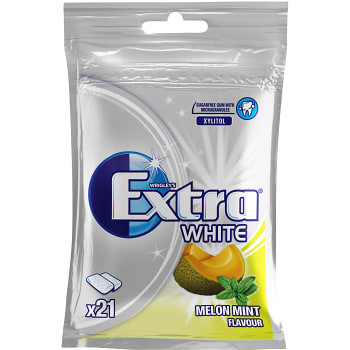 Tuggummi White Melon mint 29g Extra