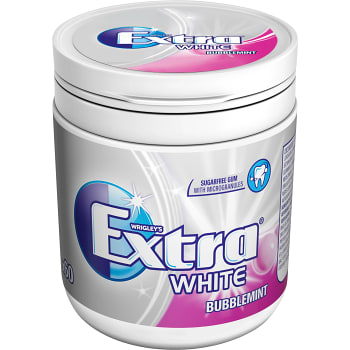 Tuggummi White Bubblemint 84g Extra