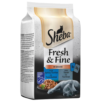 Kattmat Våtfoder Fisk 300g Sheba