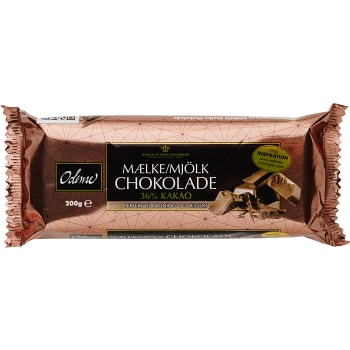Bakchoklad Ljus 200g Odense