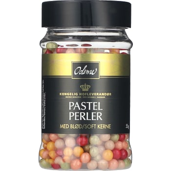 Strössel Pastellpärlor 55g Odense