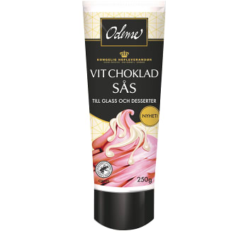Dessertsås Vit Choklad 250g Odense