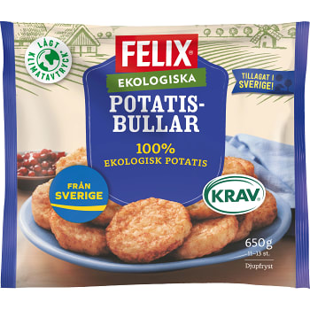 Potatisbullar 650g KRAV Felix