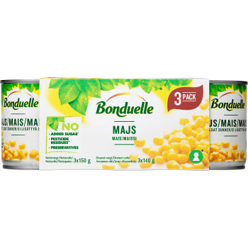 Majskorn 450g 3-p Bonduelle