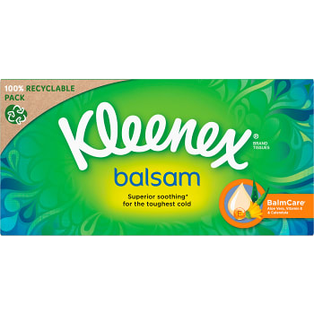 Näsduk Balsam Boks 64-p Kleenex