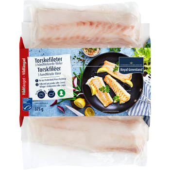 Torskfilé kedjepack 375g Royal Greenland