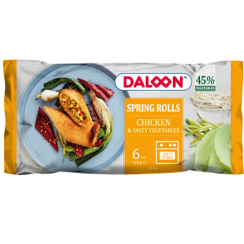 Vårrullar Kyckling 6-st 600g Daloon