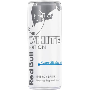 Energidryck White edition Kokos &amp; blåbär 250ml Red Bull