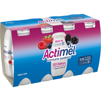 Drickyoghurt Skogsbär 8-p 800g Actimel