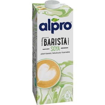 Sojadryck Barista Vegansk 1l Alpro