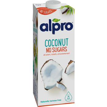 Kokosdryck osötad 1l Alpro