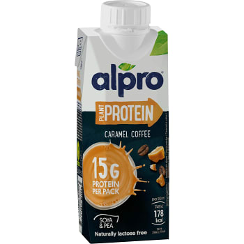 Proteinshake Karamell Kaffe 250ml Alpro