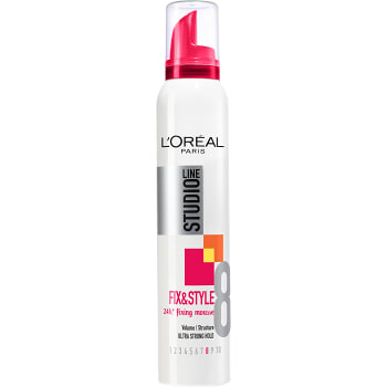 Fix & style Ultra strong 8 Mousse 200ml Studio Line