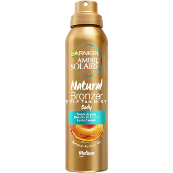 Bronzer Natural Self tan Mist body 150ml Ambre Solaire
