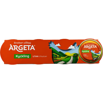 Kycklingpastej 95g 4-p Argeta