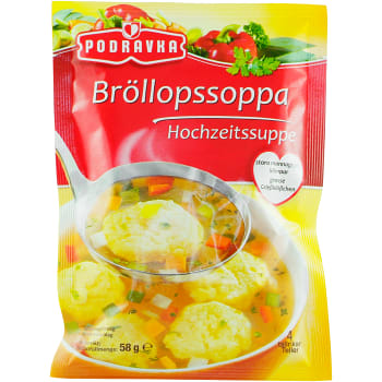 Bröllopssoppa 58g 4 port Podravka