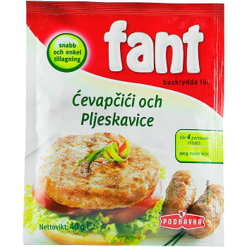 Fant Cevapcici &amp; pljeskavice 40g Podravka