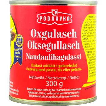 Oxgulasch 300g Podravka