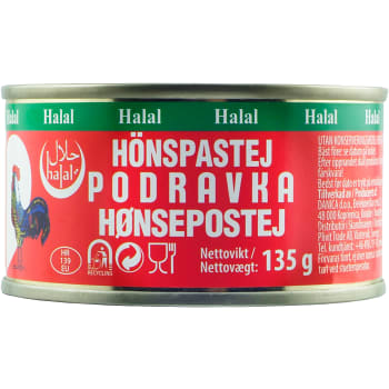 Pastej Höna 135g Podravka