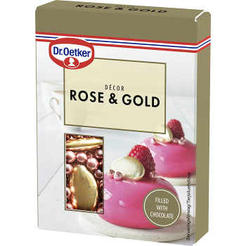 Bakdekor Rose &amp; Gold 42g Dr. Oetker