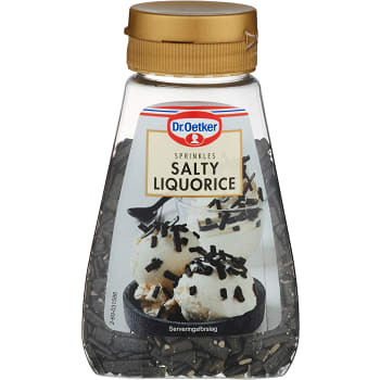 Strössel Saltlakrits 90g Dr.Oetker