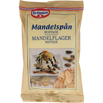 Mandelspån Rostade 50g Dr.Oetker