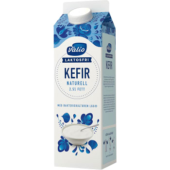 Kefir Laktosfri Naturell 2,5% Valio Eila