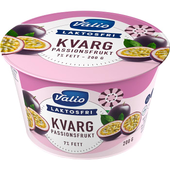 Kvarg Passionsfrukt Laktosfri 200g Valio