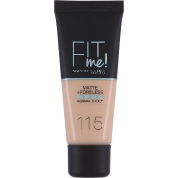 Foundation Matte &amp; Poreless Ivory 115 30ml Maybelline