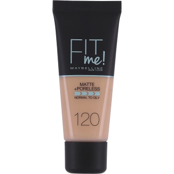 Foundation Fit Me Matte &amp; Poreless Classic Ivory 120 30ml Maybelline