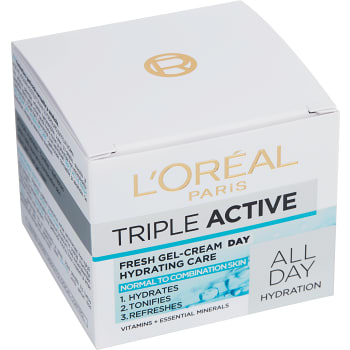 Ansiktskräm Triple active fresh Normal till blandhy 50ml Loreal