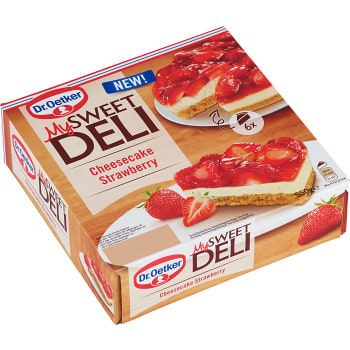 Cheesecake Jordgubb Fryst 550g Dr.Oetker