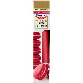 Baktillbehör Hushållsfärg Gel Röd 15g Dr. Oetker