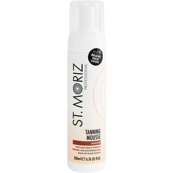 Kroppsmousse Brun utan sol Medium 200ml St Moriz