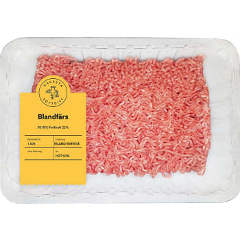 Blandfärs 50/50 ca 1kg Hacksta Köttdisk
